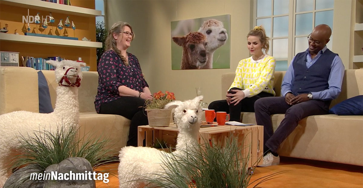 Sandra Hümpel im NDR Studio