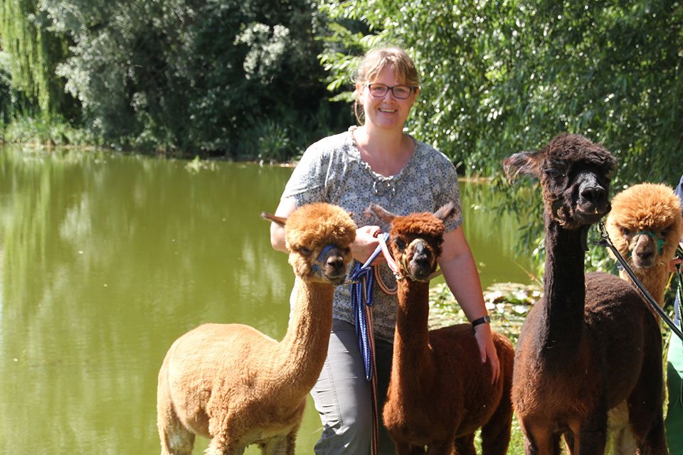 Sandra Hümpel | Alpaka-Wandern.de